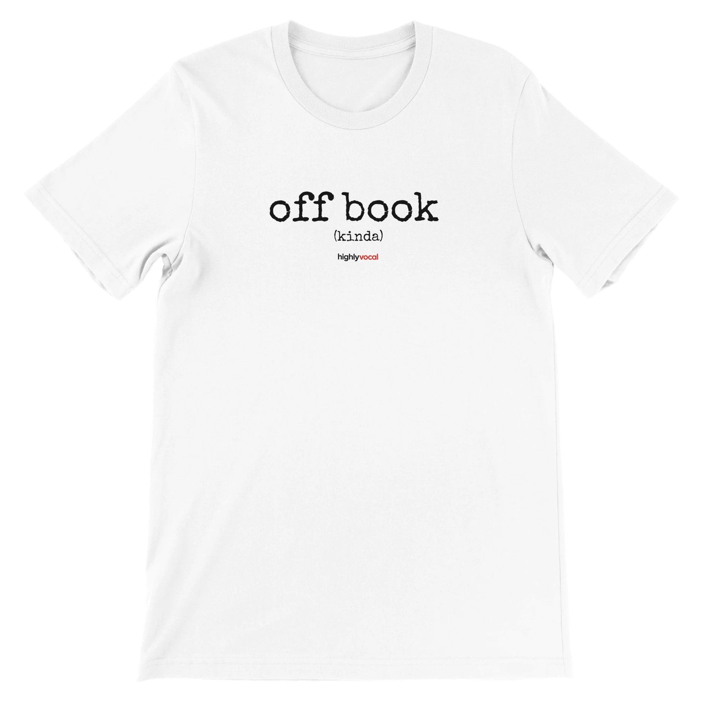 Off Book T-Shirt T-Shirt - Print Material