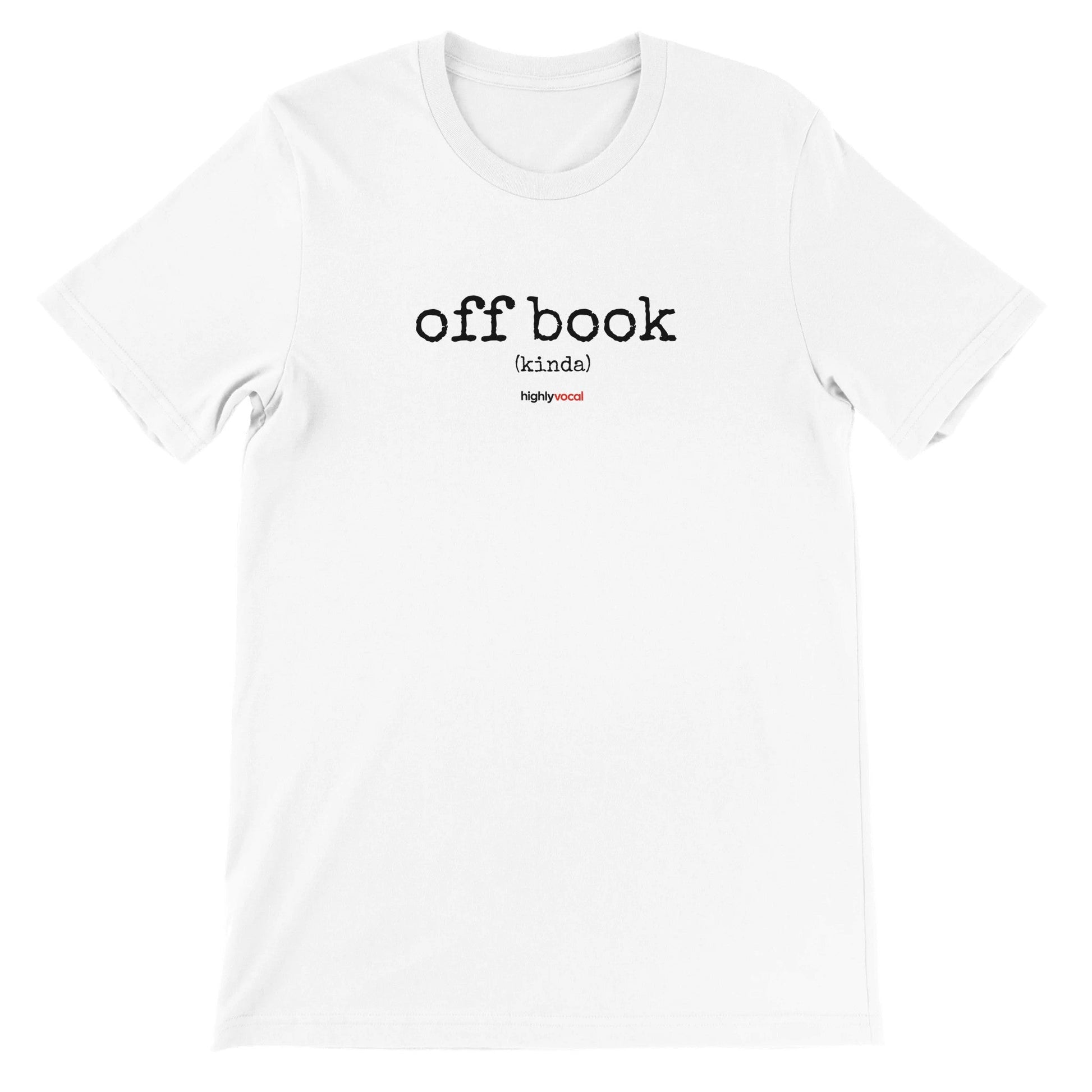 Off Book T-Shirt T-Shirt - Print Material