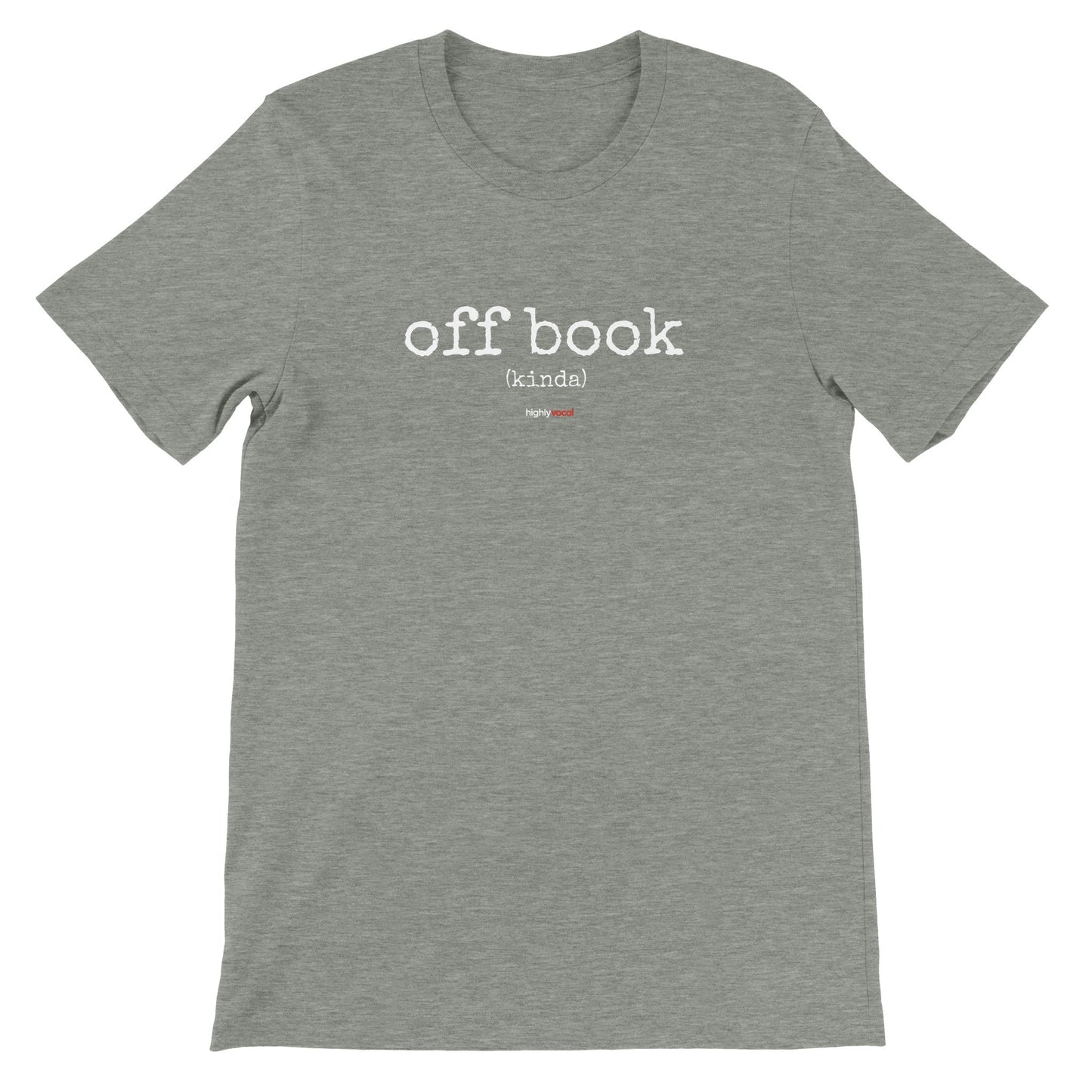 Off Book T-Shirt T-Shirt - Print Material