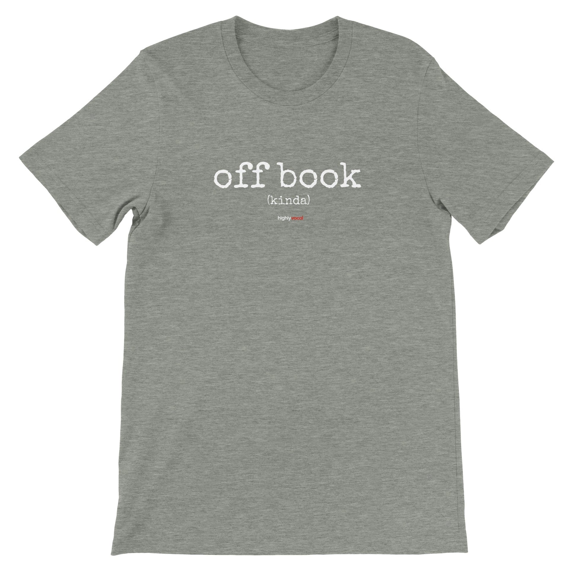 Off Book T-Shirt T-Shirt - Print Material