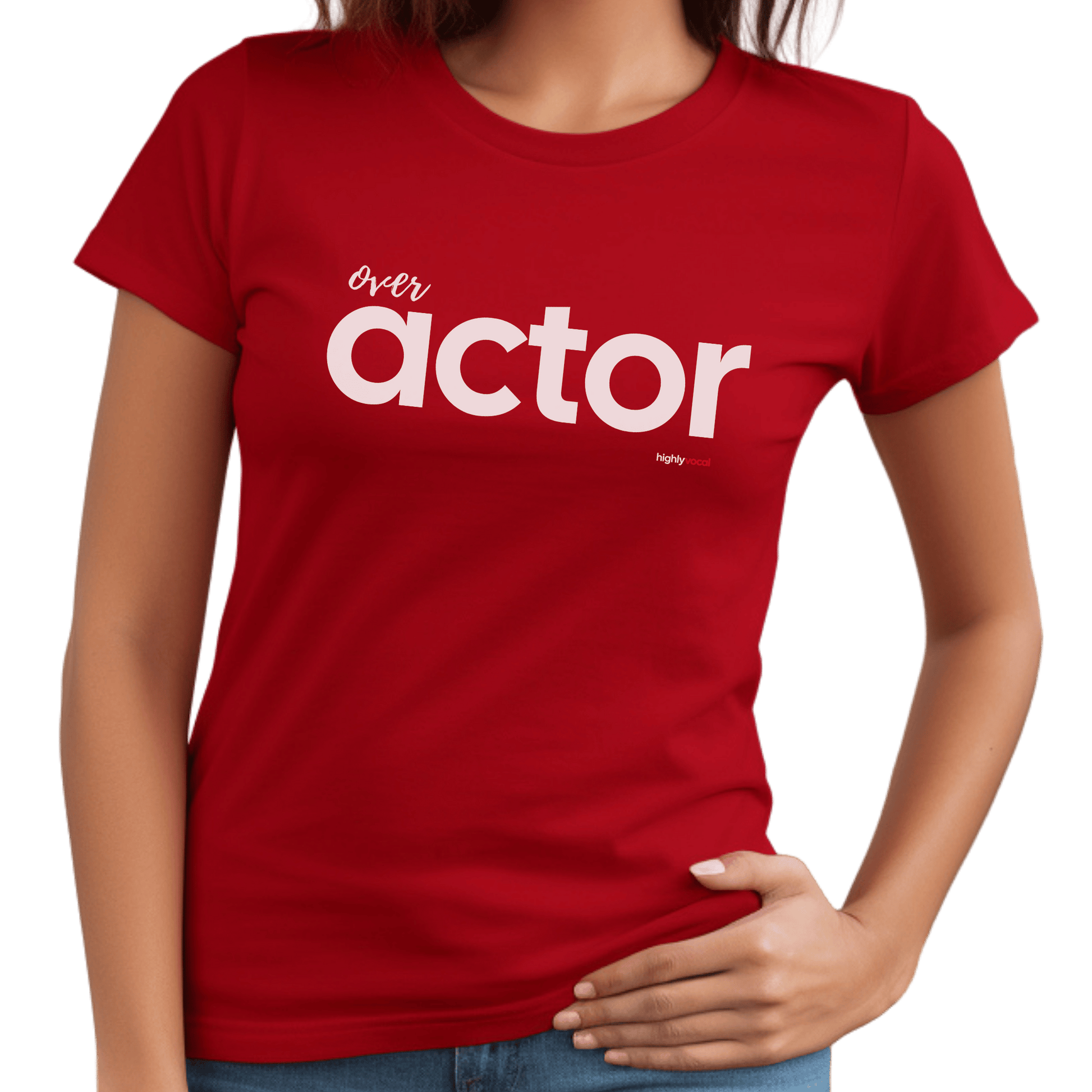 Over Actor T-Shirt - Print Material