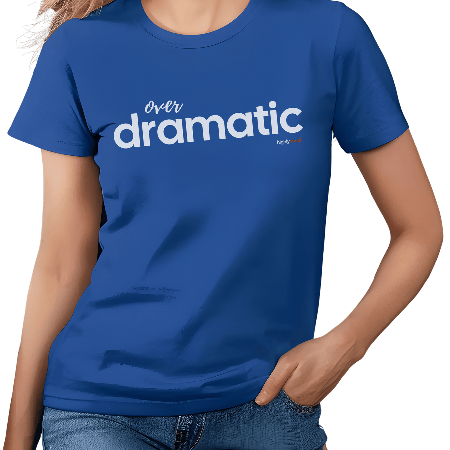 Over Dramatic T-Shirt - Print Material