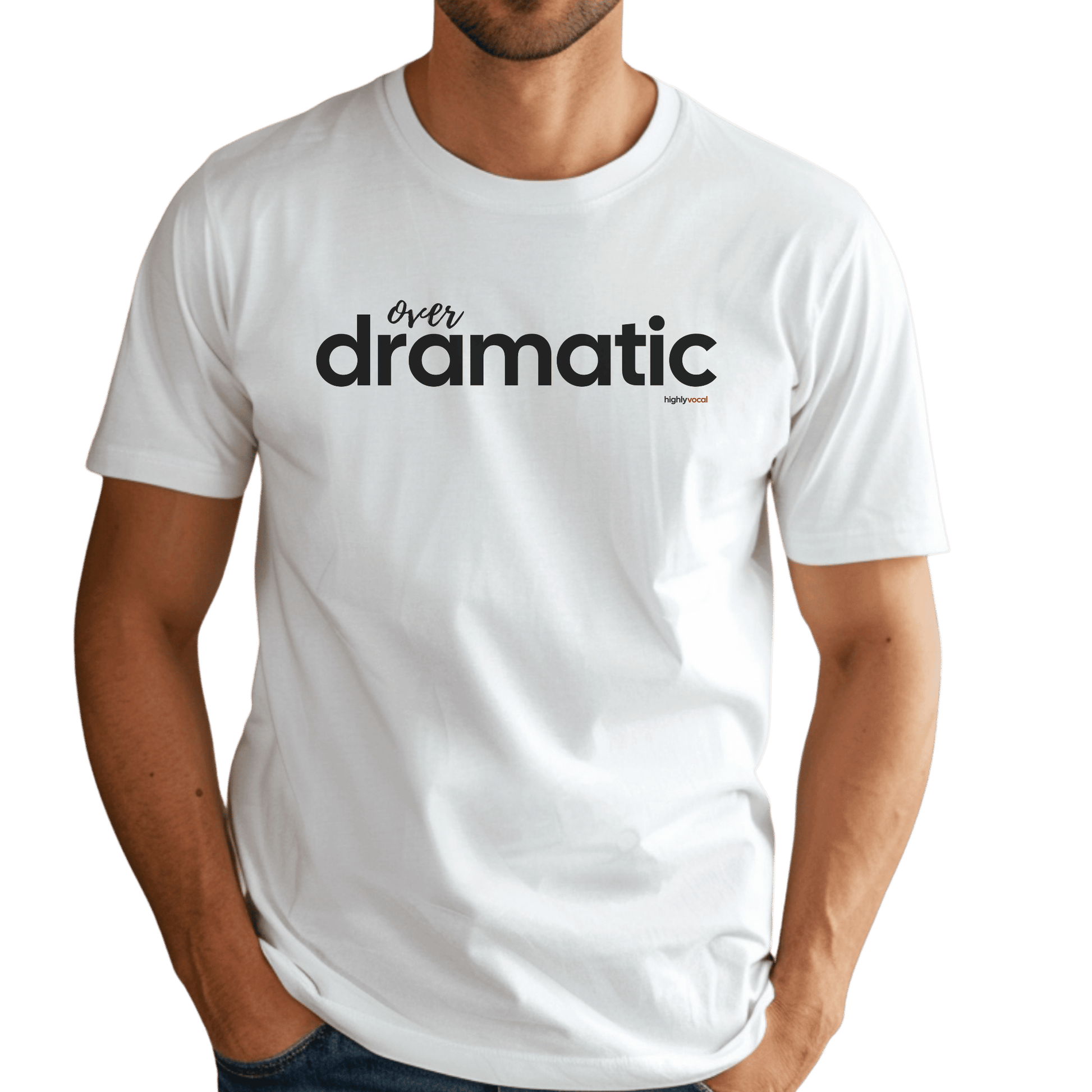 Over Dramatic T-Shirt - Print Material