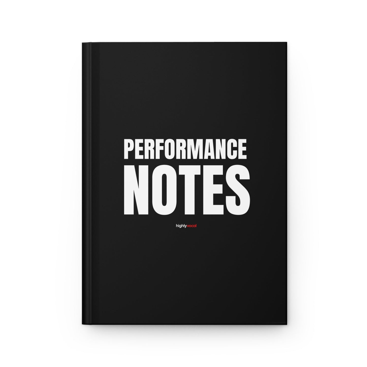 Performance Notes Journal