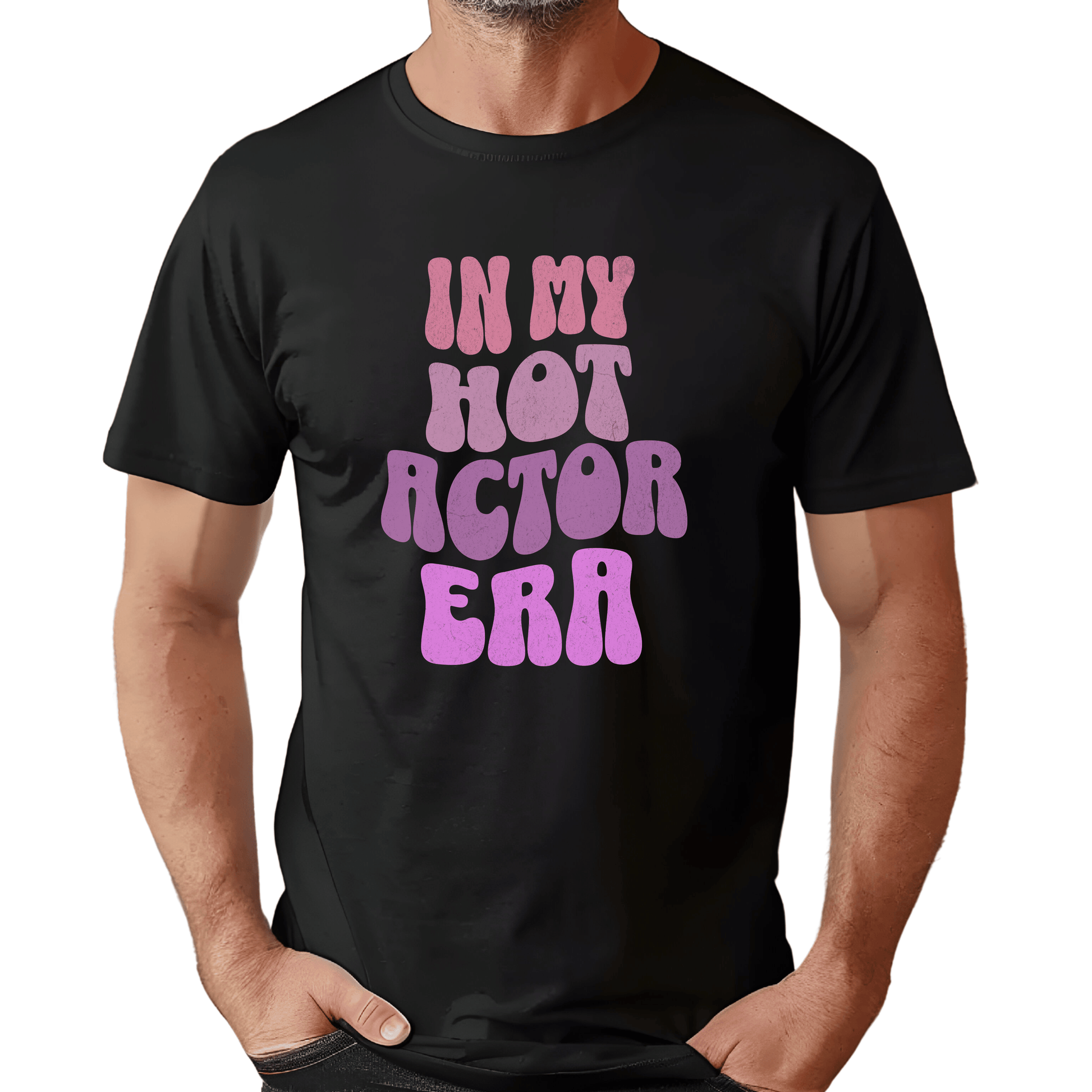 Pink Hot Actor Era T - Shirt for Actors and Theatre Lovers - Highly Vocal