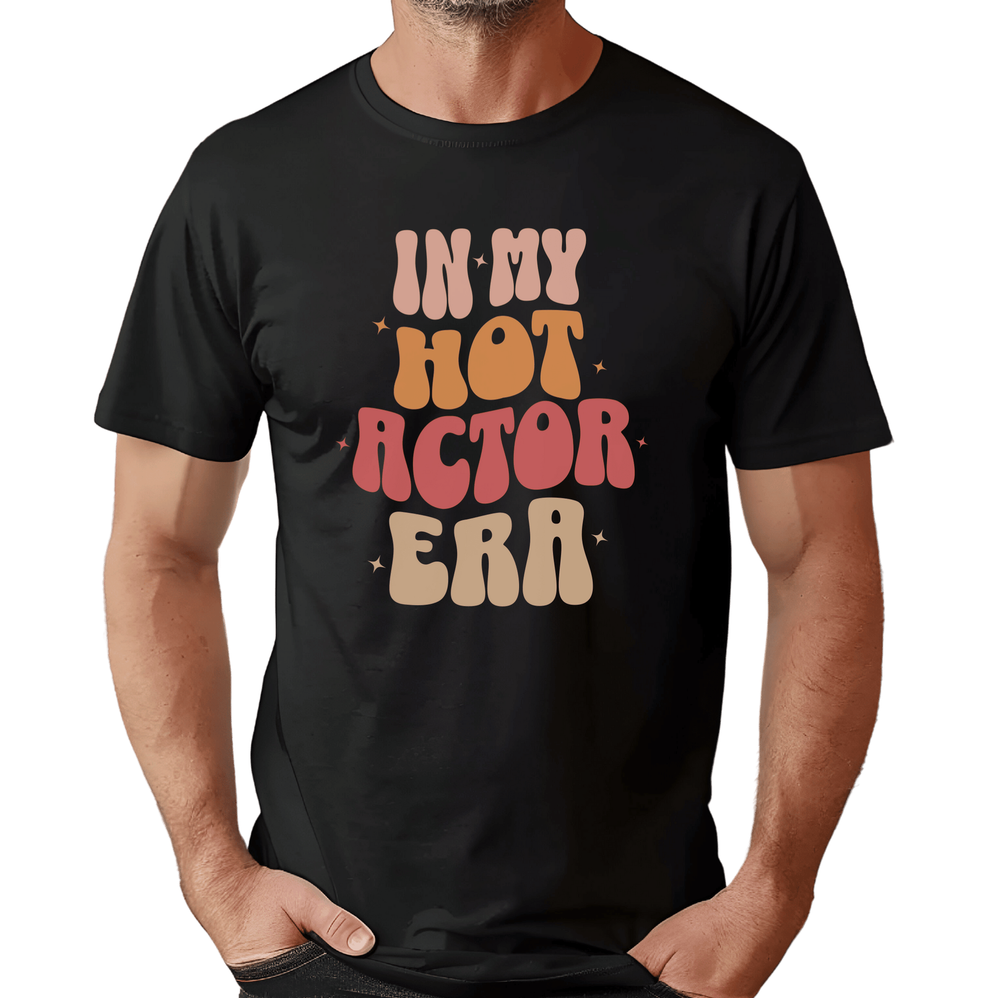 Pink Hot Actor Era T-Shirt - Print Material