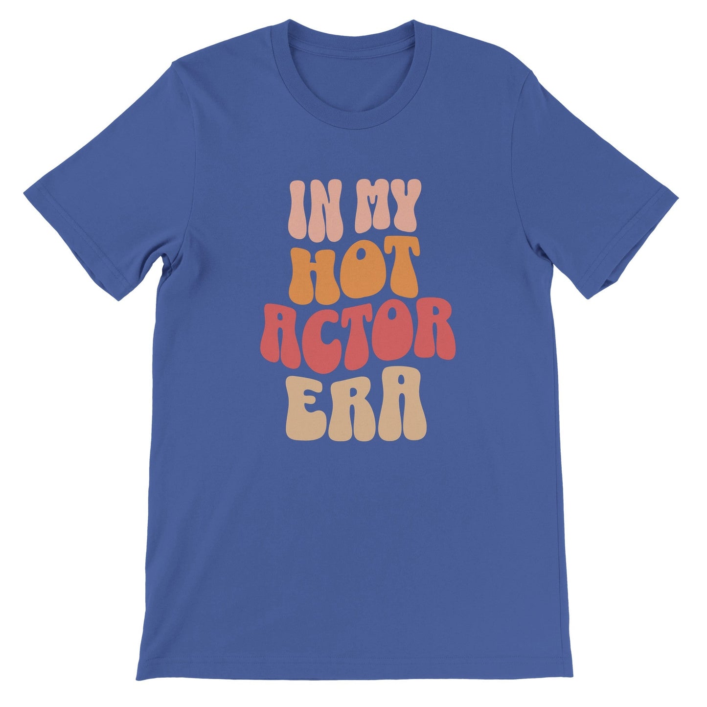 Pink Hot Actor Era T-Shirt - True Royal / S - Print Material