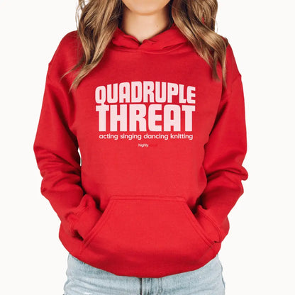 Quadruple Threat Hoodie - Highly Vocal