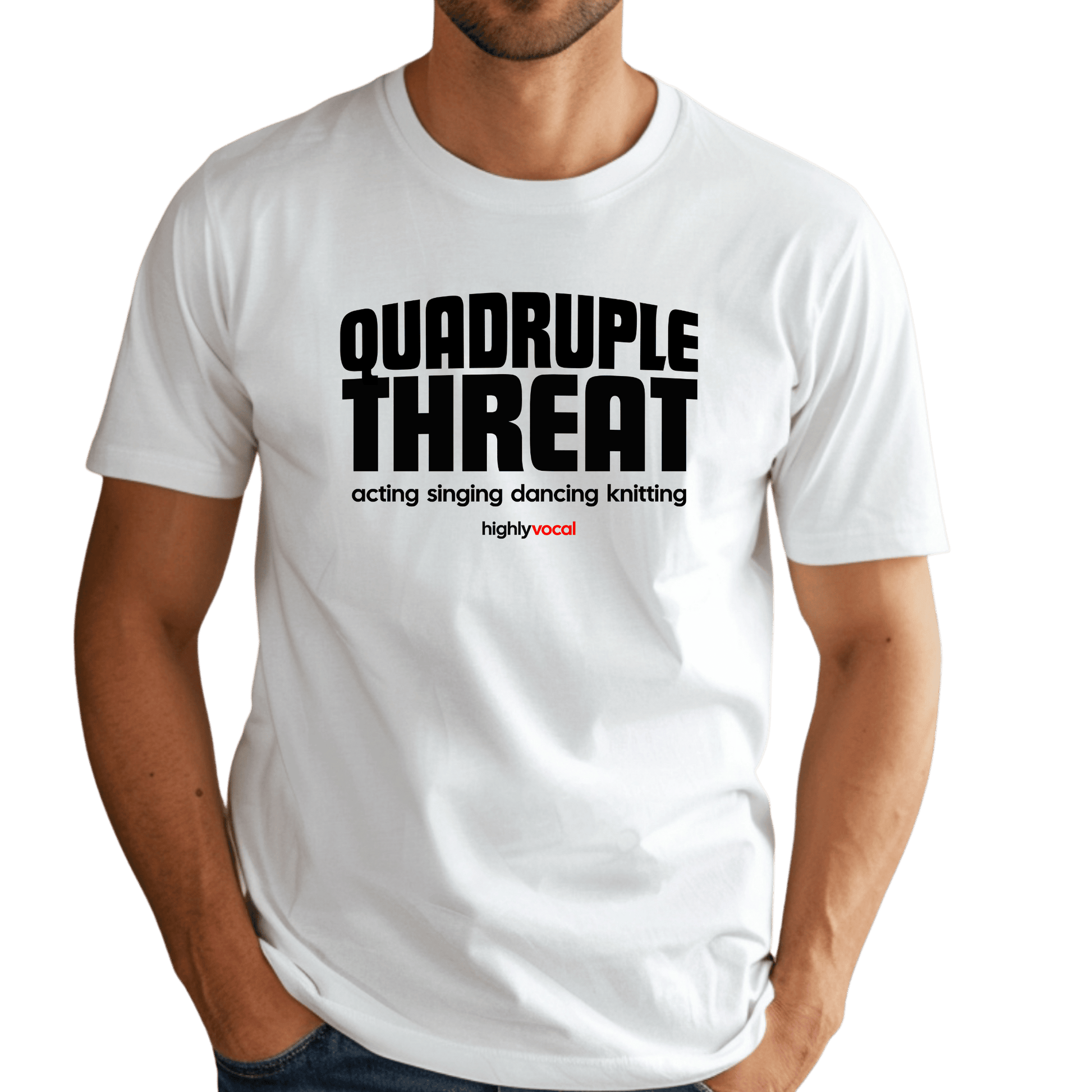 Quadruple Threat T-Shirt - Print Material