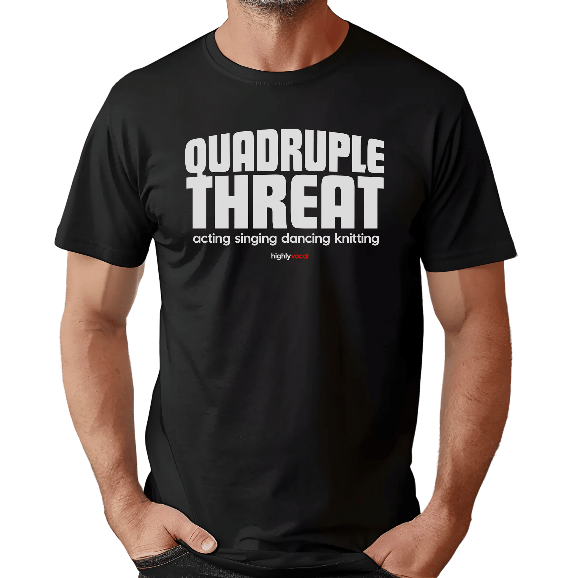 Quadruple Threat T-Shirt - Print Material