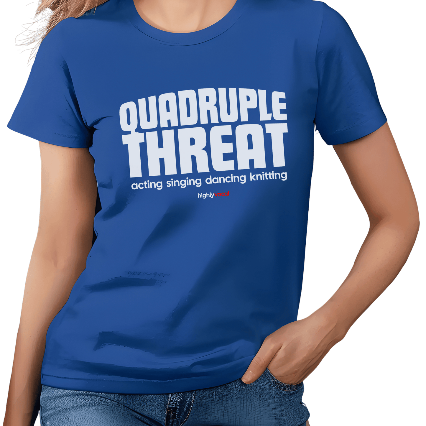 Quadruple Threat T-Shirt - Print Material