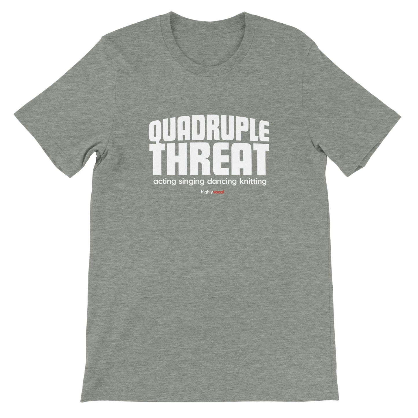 Quadruple Threat T-Shirt - Print Material