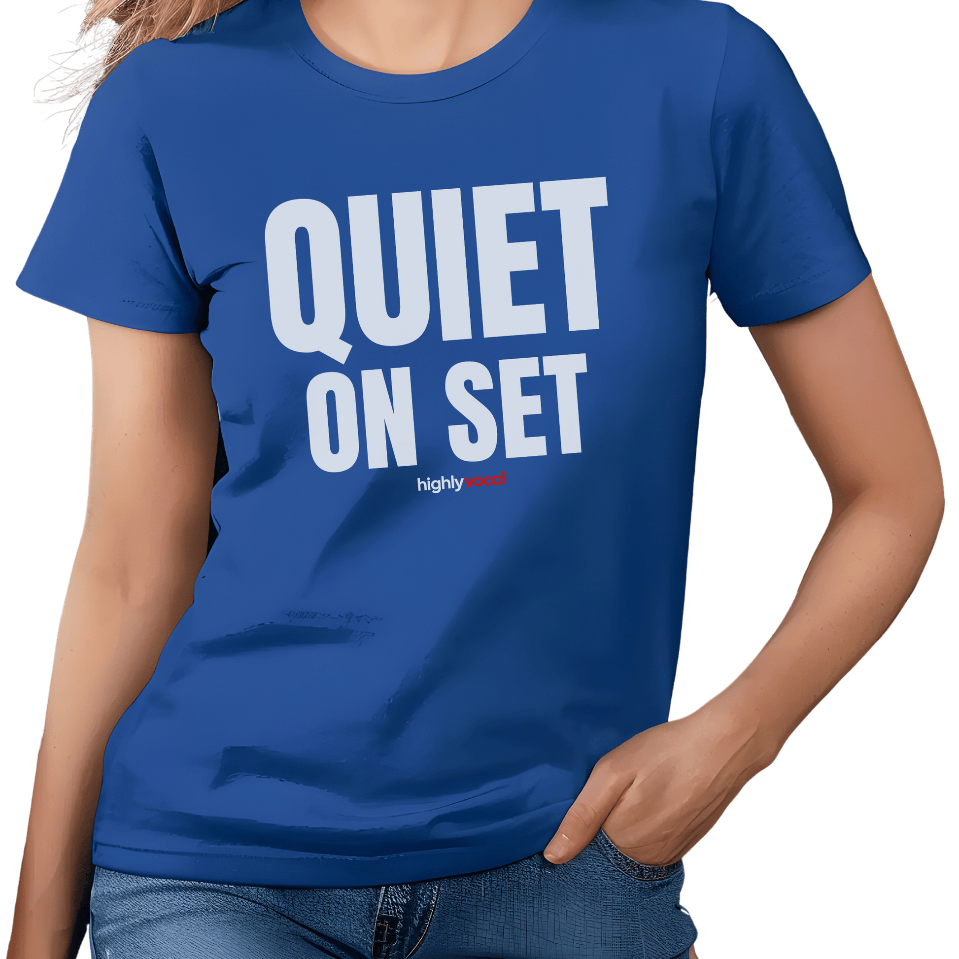 Quiet on Set T-Shirt - Print Material