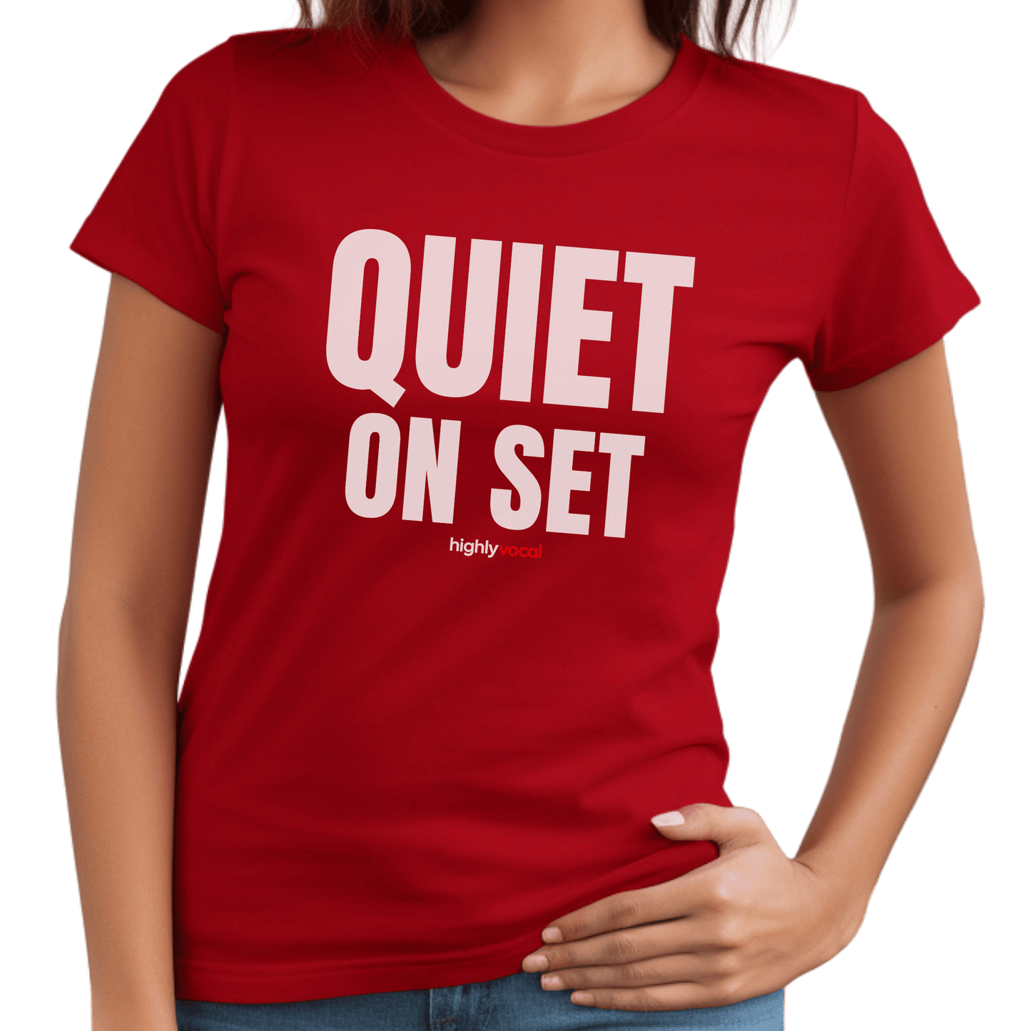 Quiet on Set T-Shirt - Print Material