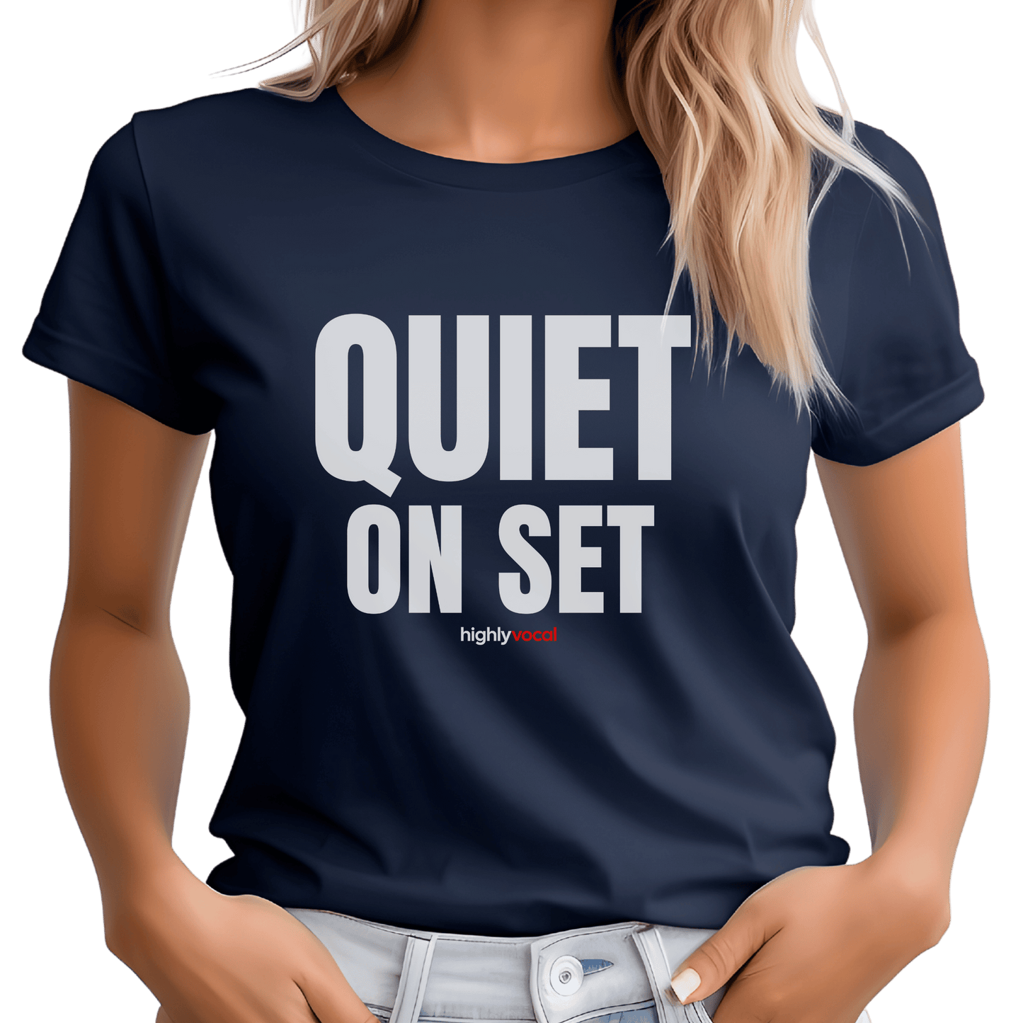 Quiet on Set T-Shirt - Print Material