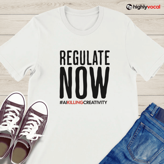 Regulate T - Shirt for Actors and Creatives - Highly Vocal