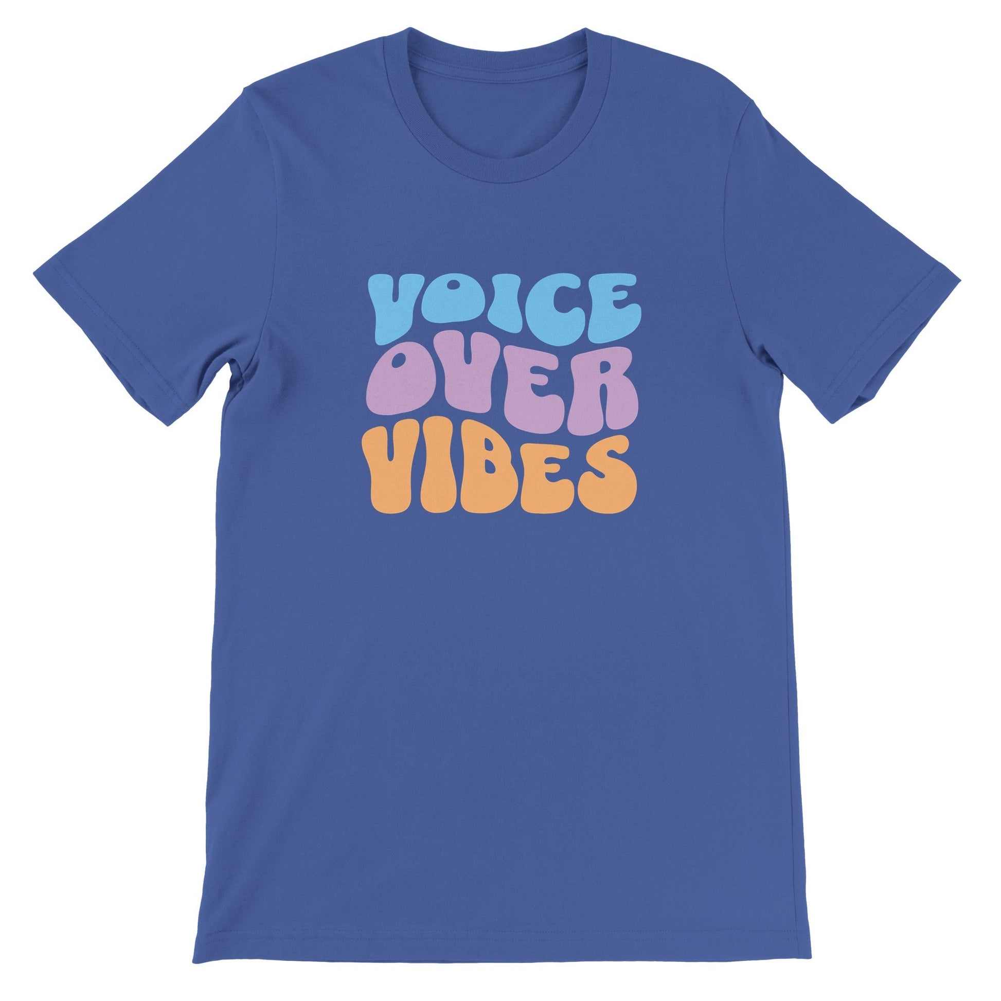 Retro Voice Over Vibes T-Shirt for Voice Actors and Voiceovers - Highly Vocal