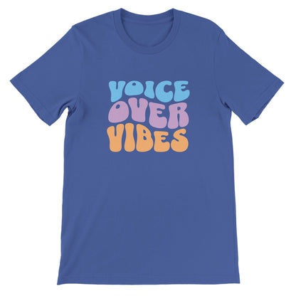 Retro Voice Over Vibes T-Shirt for Voice Actors and Voiceovers - Highly Vocal