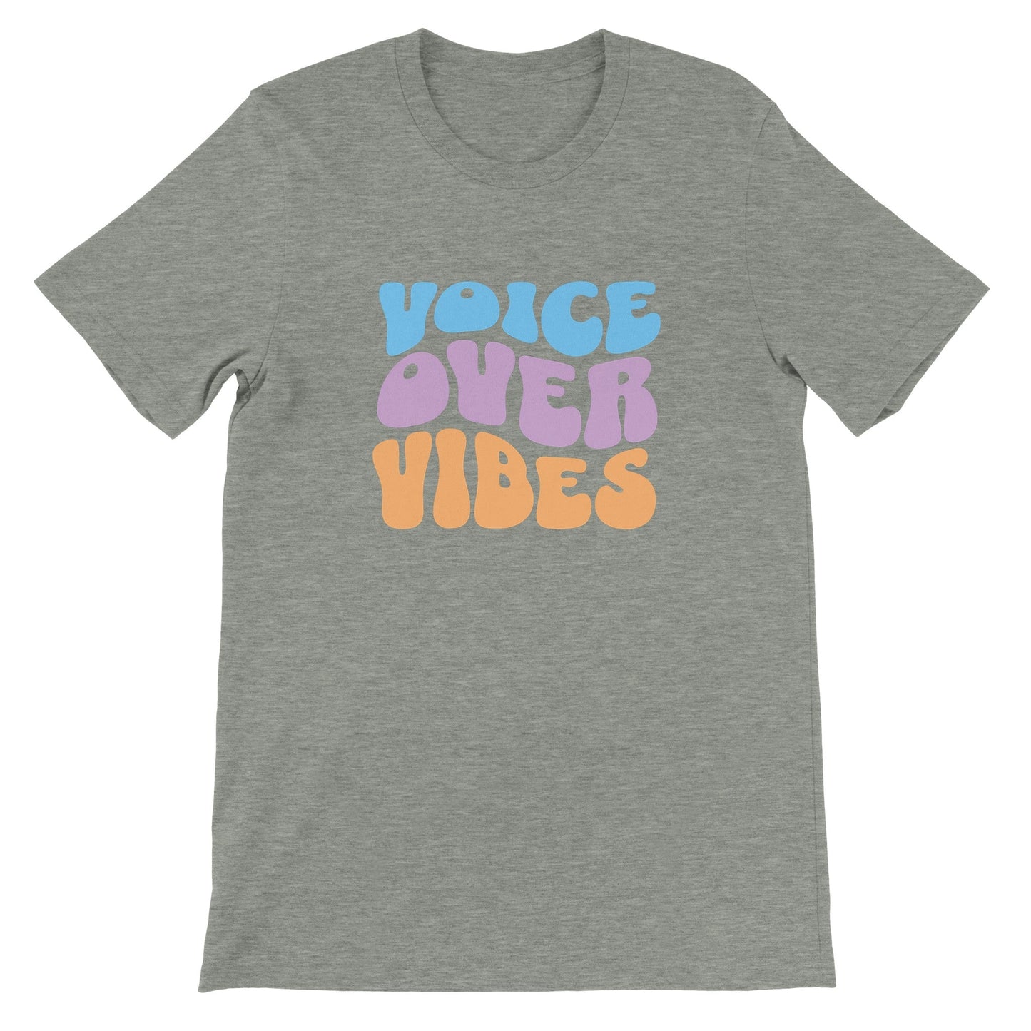 Retro Voice Over Vibes T-Shirt for Voice Actors and Voiceovers - Highly Vocal