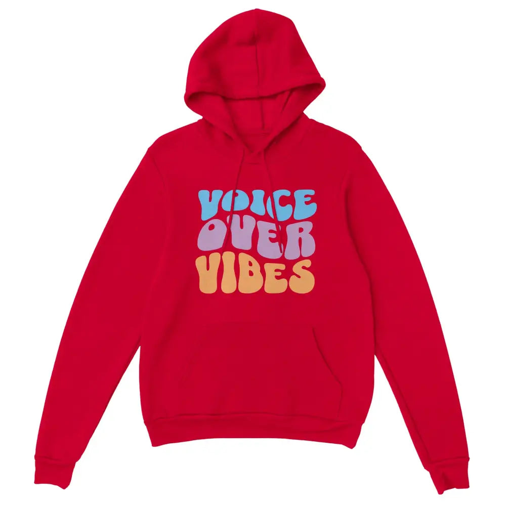 Retro Voiceover Vibes Hoodie for Voice Actors - Highly Vocal