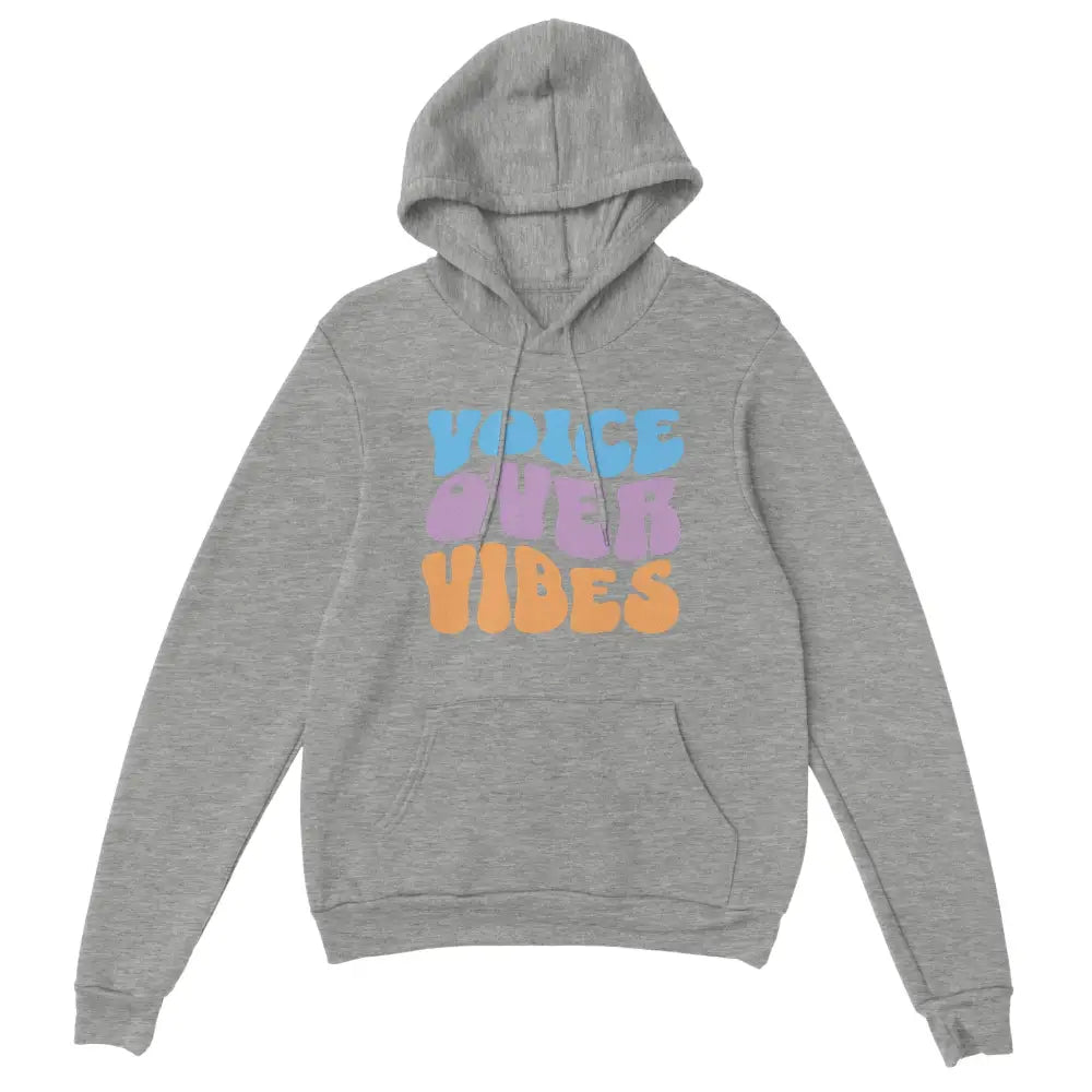 Retro Voiceover Vibes Hoodie for Voice Actors - Highly Vocal