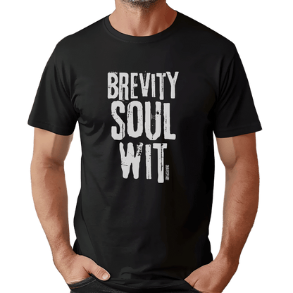 Sassy Shakespeare Brevity Soul Wit T-Shirt