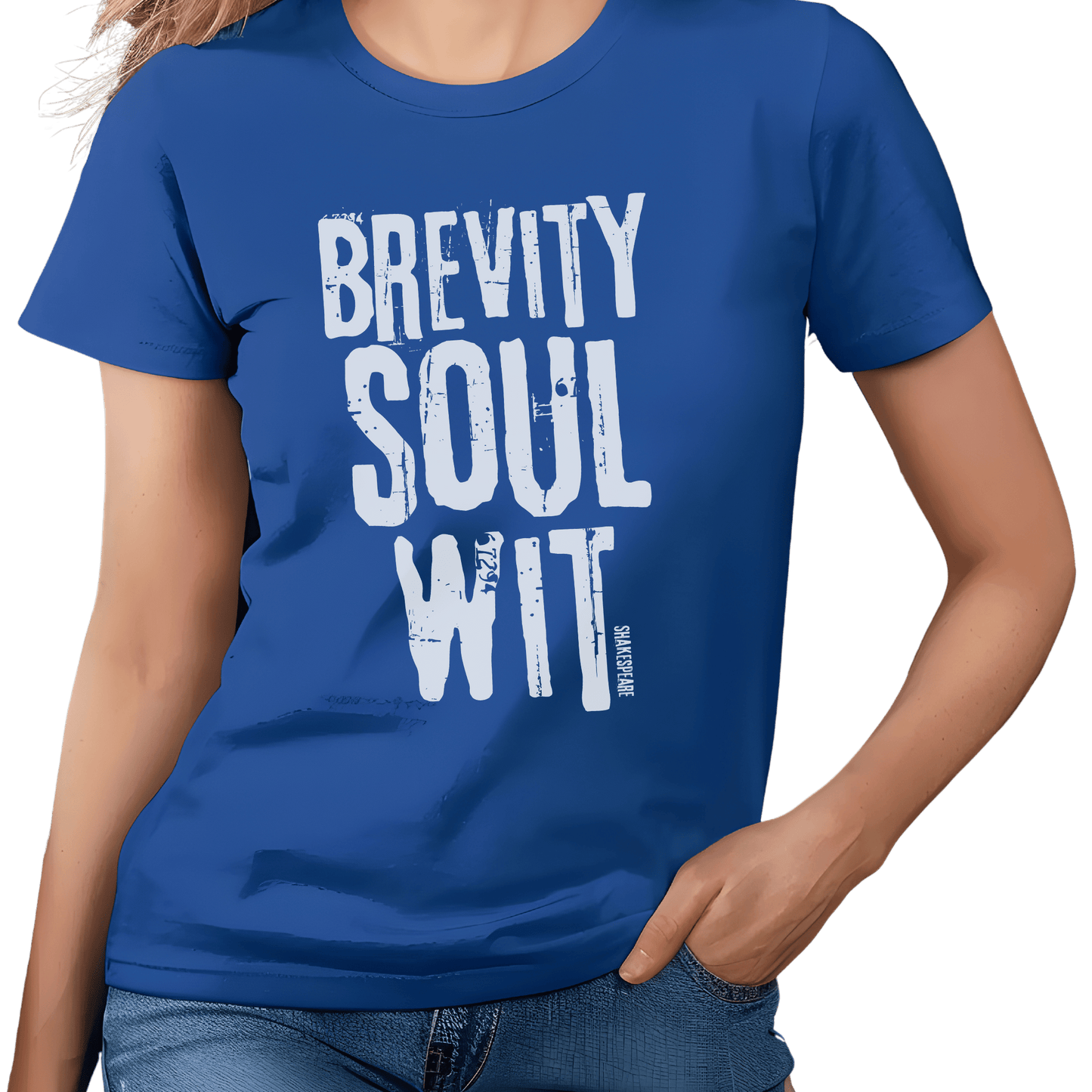 Sassy Shakespeare Brevity Soul Wit T-Shirt