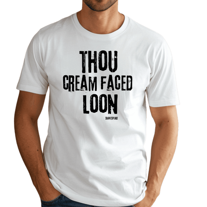 Sassy Shakespeare Cream Faced Loon T-Shirt