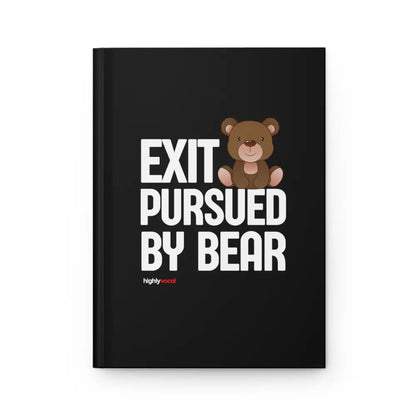 Pursued By Bear Journal - Black - Highly Vocal