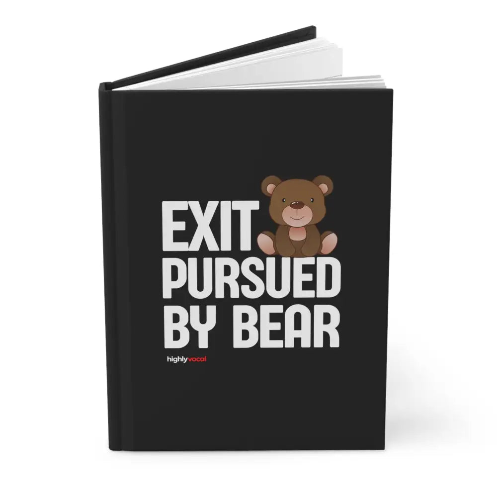 Pursued By Bear Journal - Black - Highly Vocal