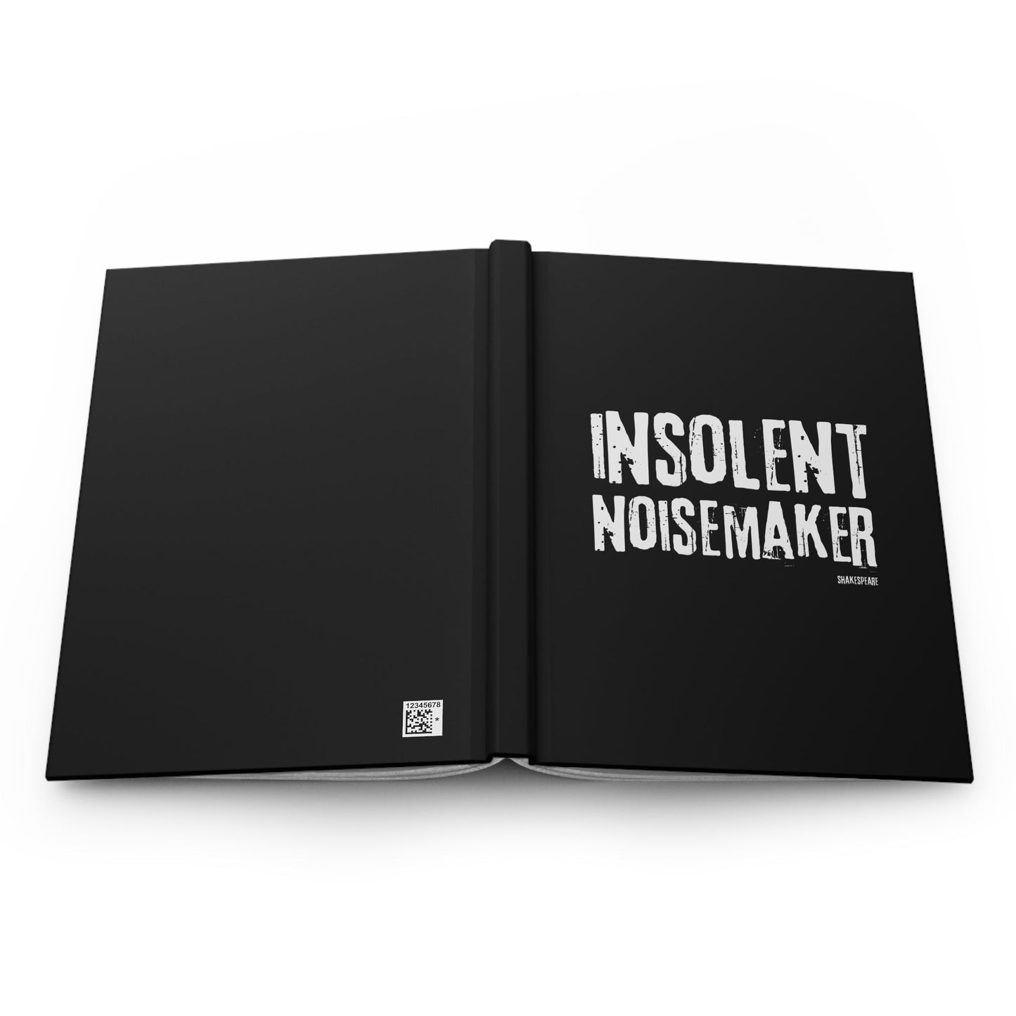 Sassy Shakespeare Insolent Noisemaker Journal