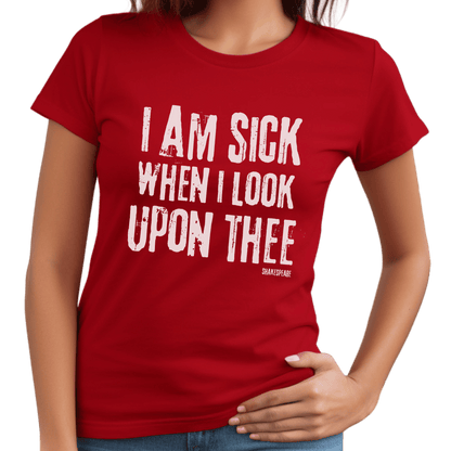 Sassy Shakespeare Look Upon Thee T-Shirt