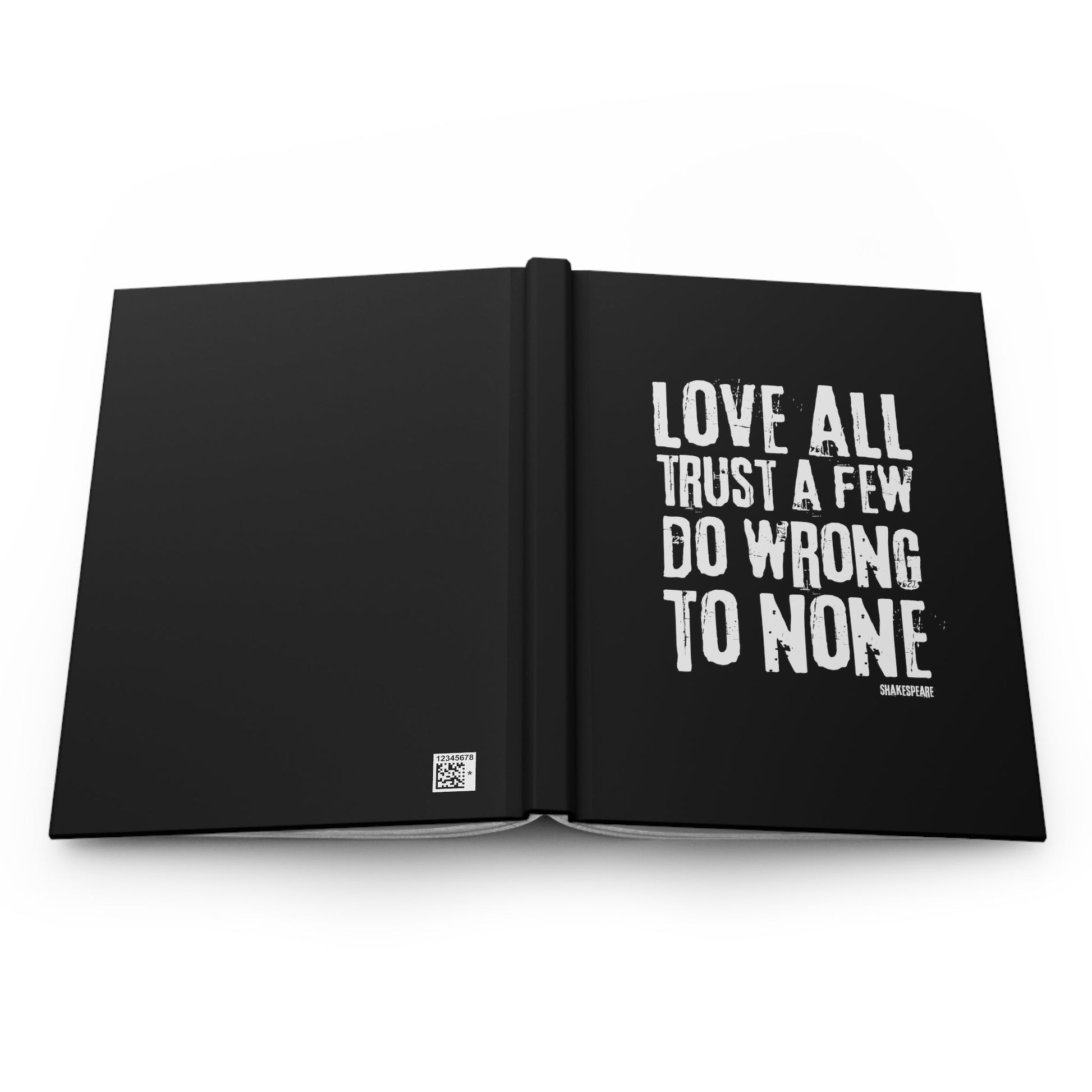 Shakespeare Love All Journal for Actors and Theatre Lovers - Highly Vocal