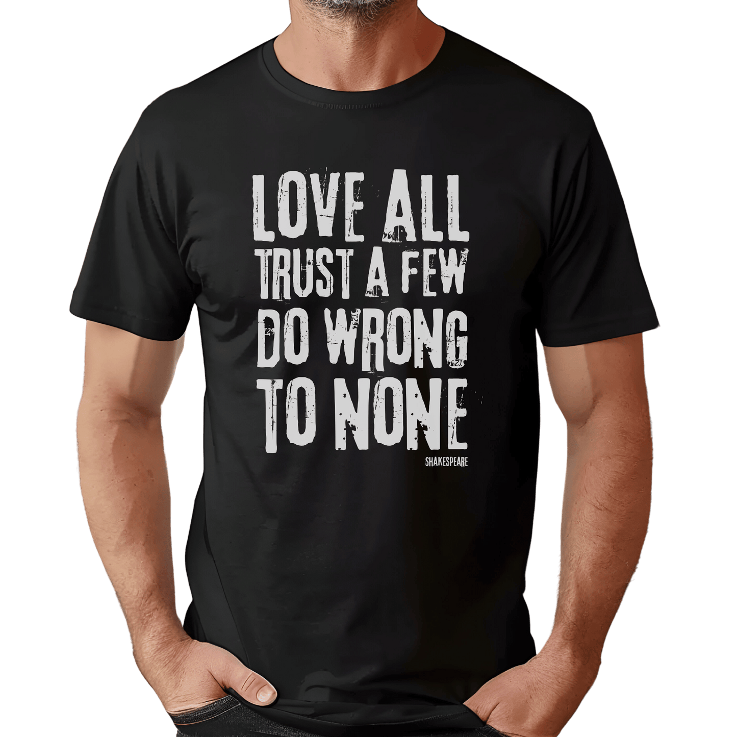 Sassy Shakespeare Love All T-Shirt