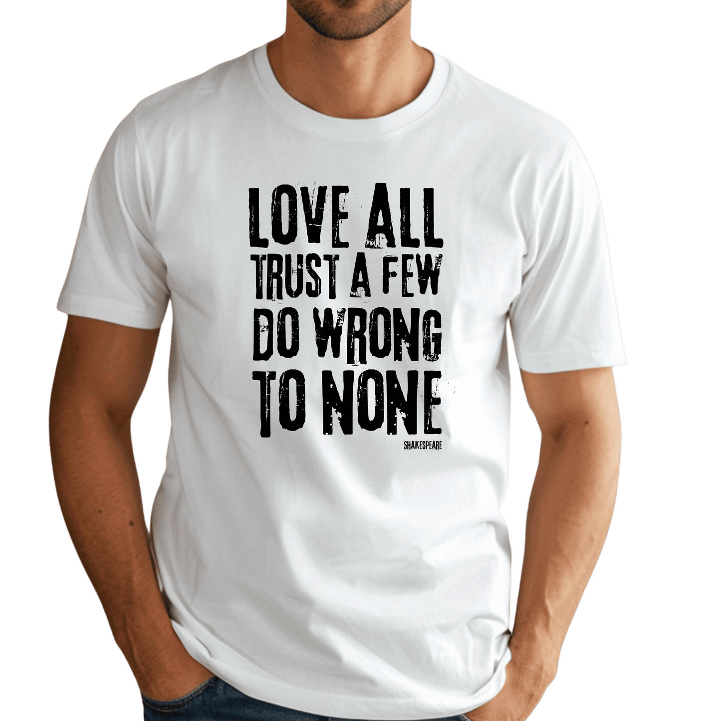 Sassy Shakespeare Love All T-Shirt