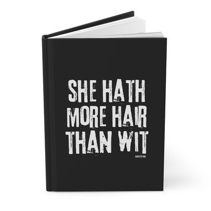 Sassy Shakespeare More Hair Than Wit Journal