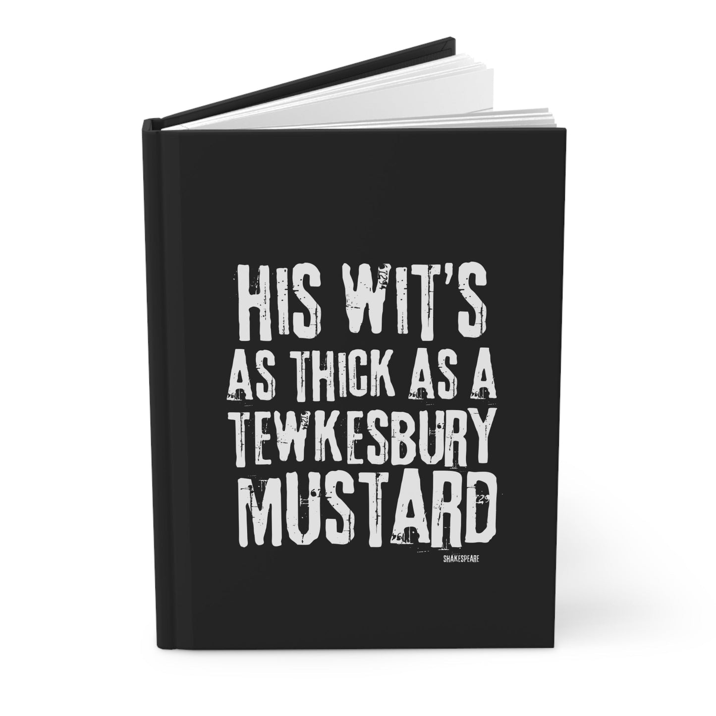 Sassy Shakespeare Mustard Journal