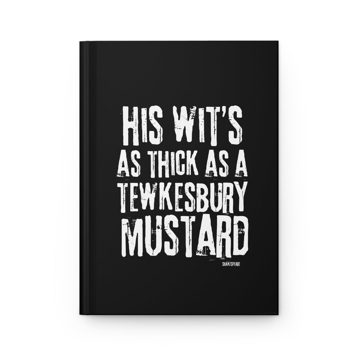 Sassy Shakespeare Mustard Journal