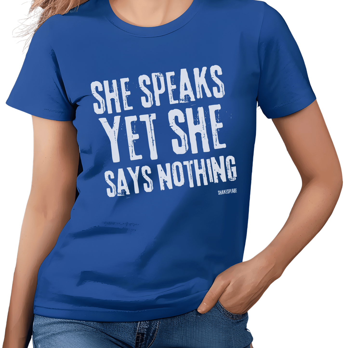 Sassy Shakespeare She Speaks T-Shirt