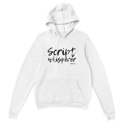 Script Whisperer Hoodie for Voice Actors and Voiceovers - Highly Vocal