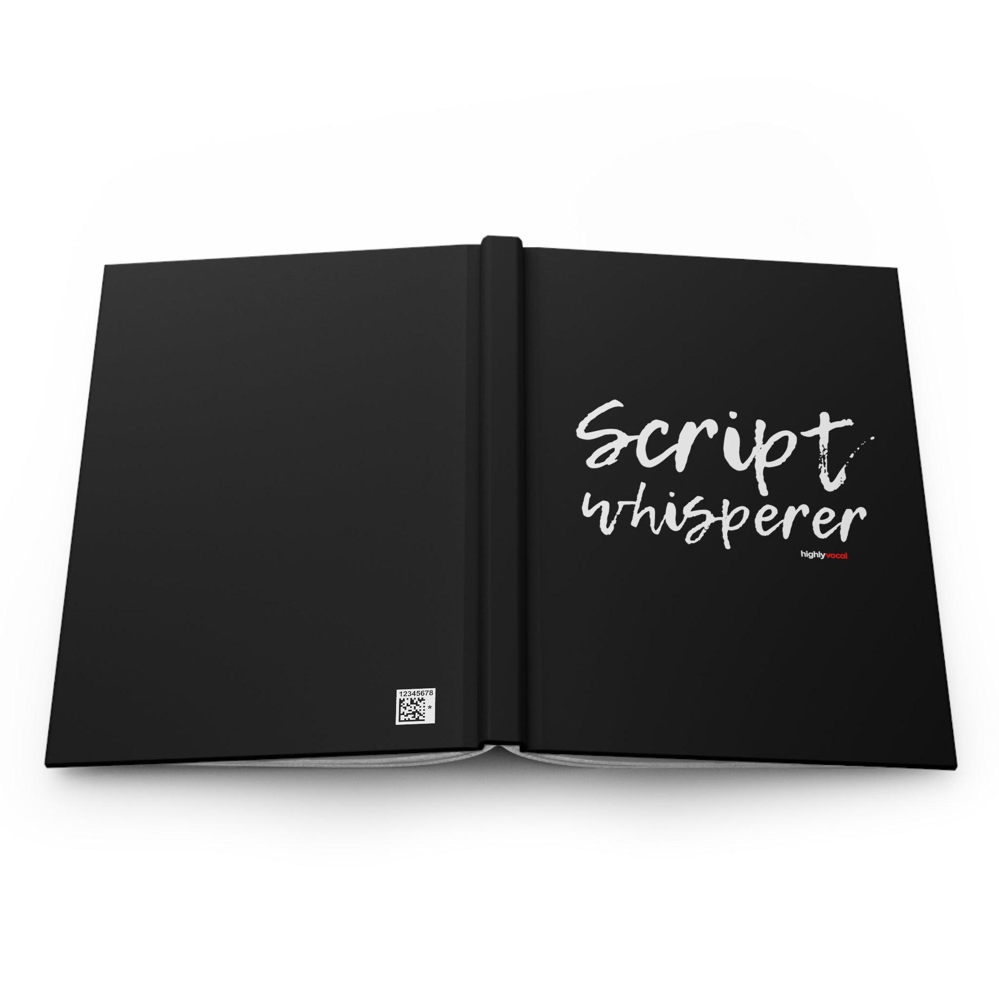 Script Whisperer Journal for Voice Actors and Voiceovers - Highly Vocal