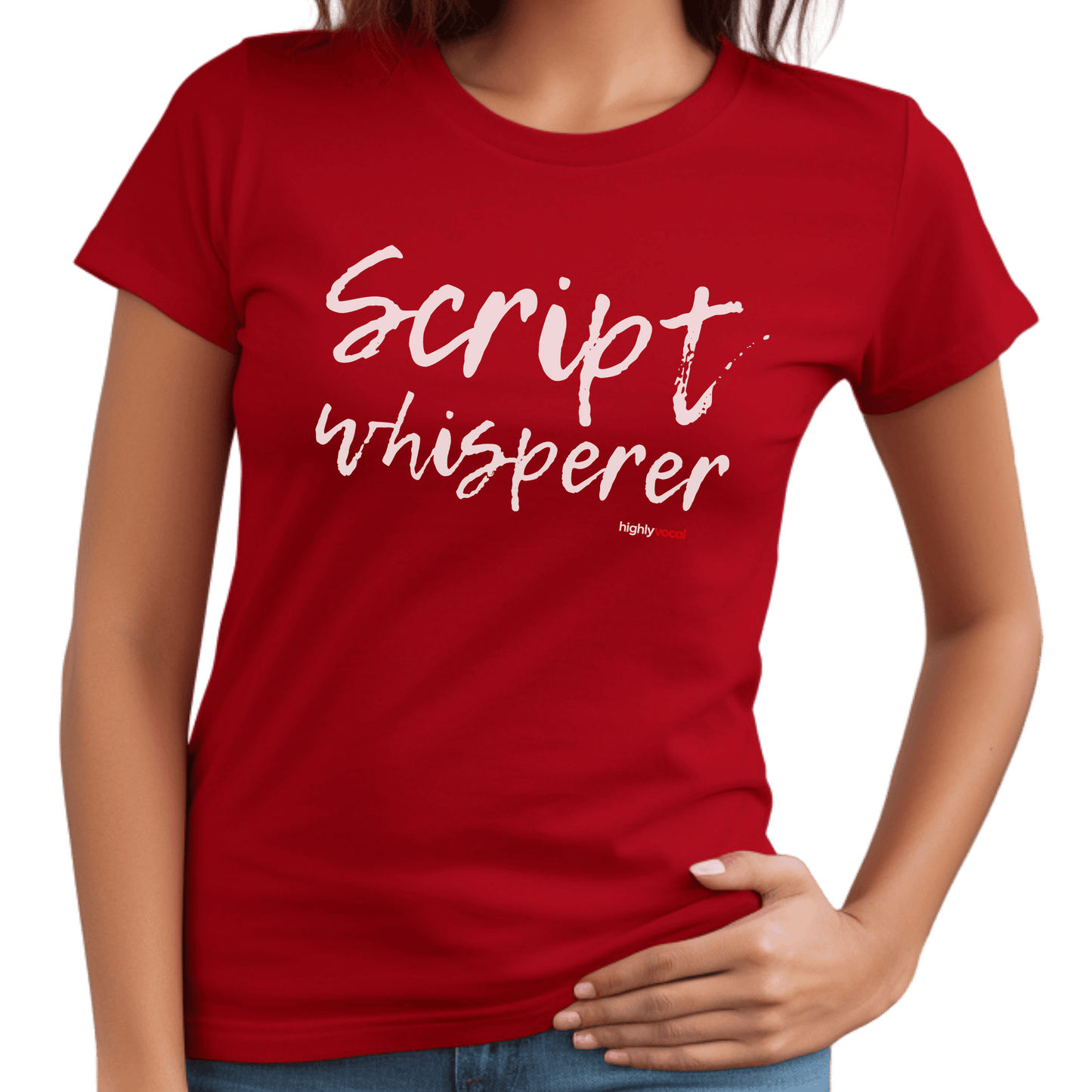 Script Whisperer T-Shirt - Print Material