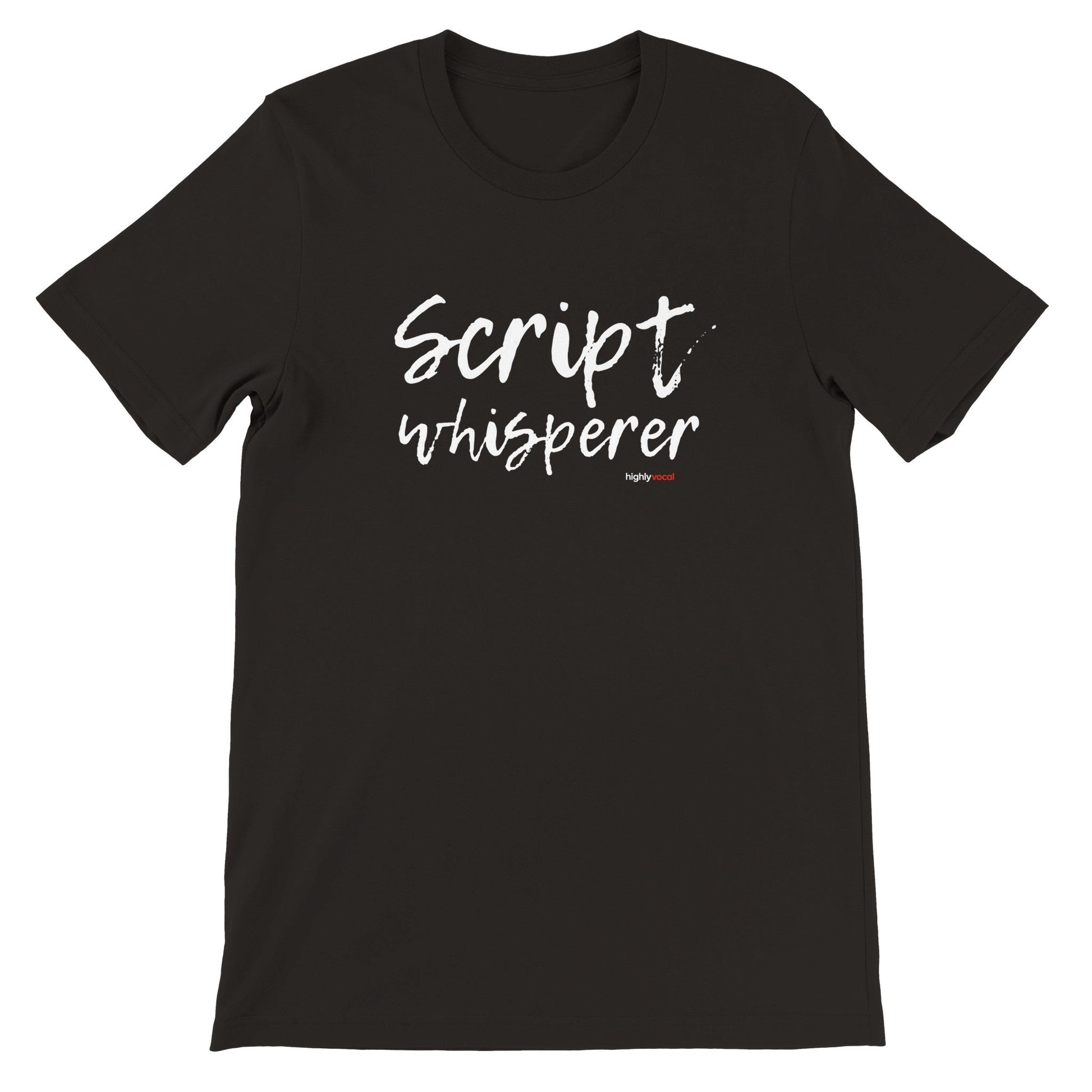 Script Whisperer T-Shirt - Print Material