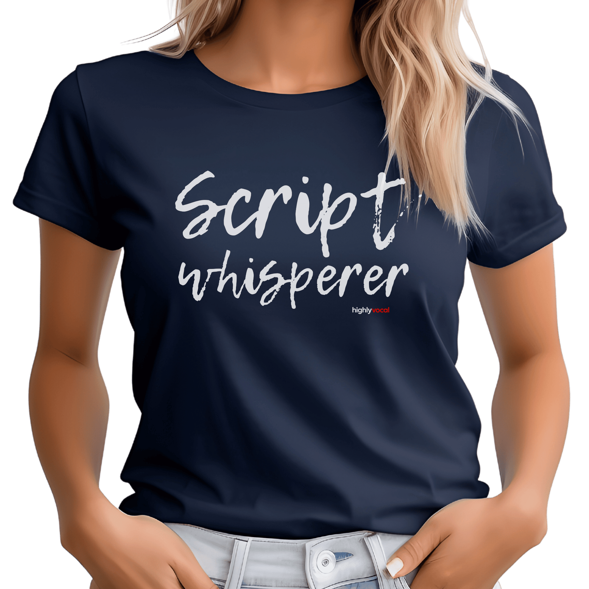 Script Whisperer T-Shirt - Print Material