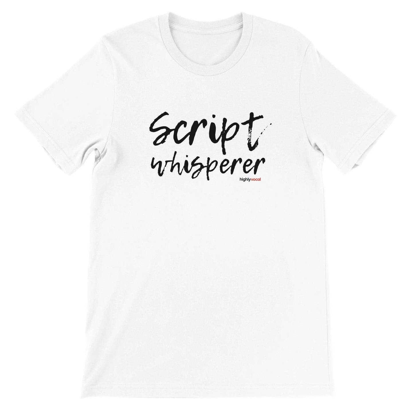 Script Whisperer T-Shirt - Print Material