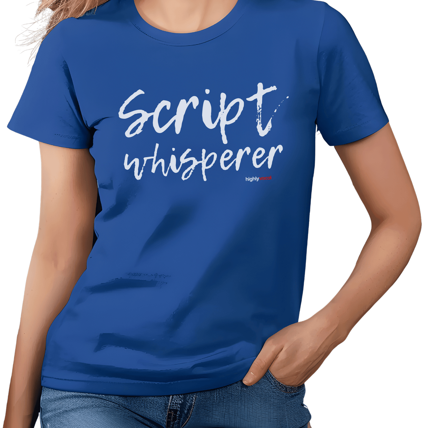 Script Whisperer T-Shirt - Print Material