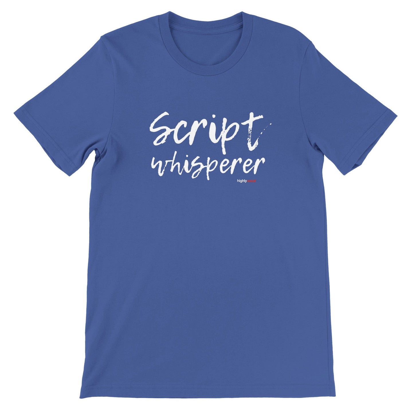 Script Whisperer T-Shirt - Print Material