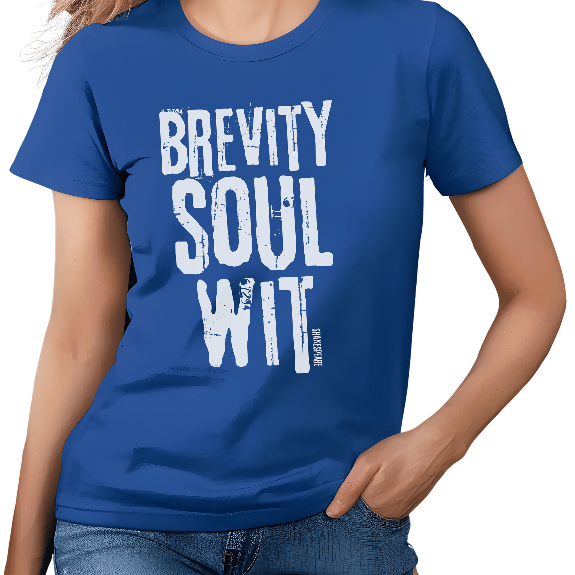 Shakespeare Brevity. Soul. Wit T - Shirt for Theatre Lovers - Highly Vocal