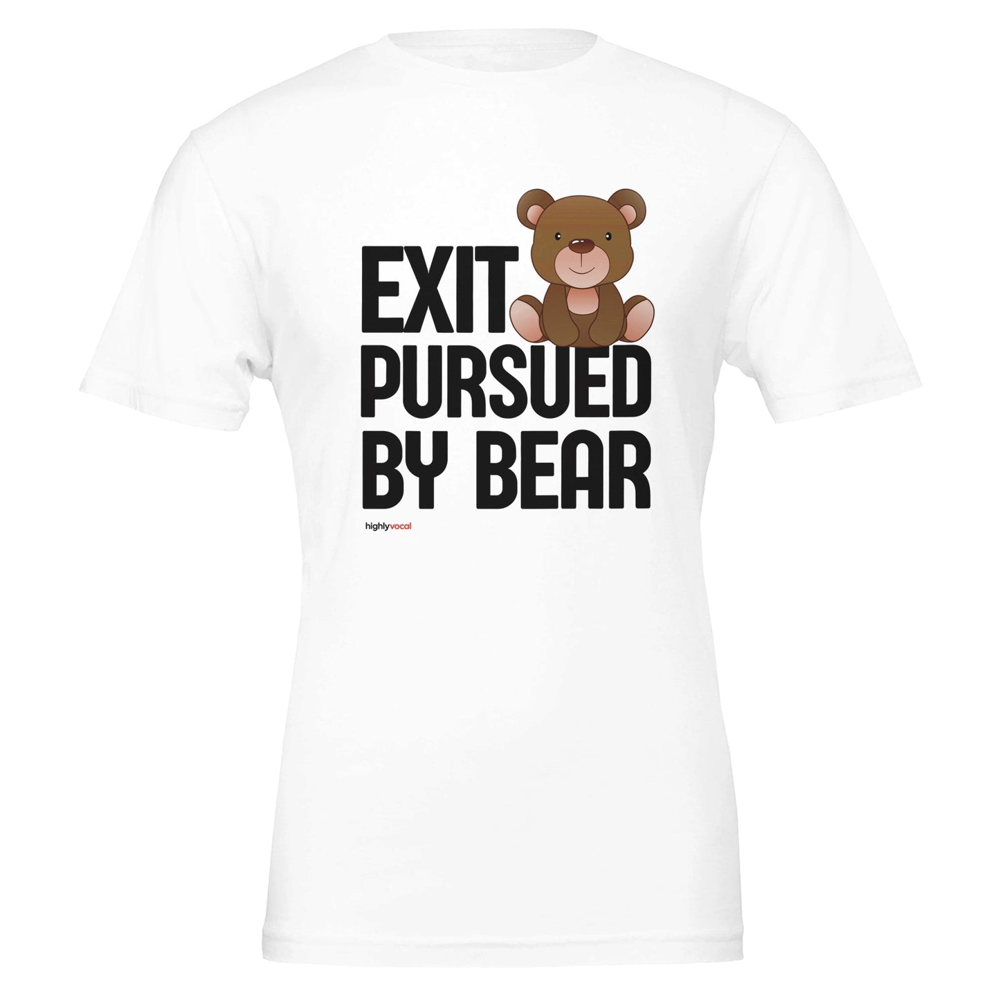 Shakespeare Exit Pursued By Bear T - Shirt for Theatre Lovers - Highly Vocal