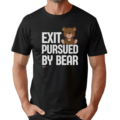 Shakespeare Exit Pursued By Bear T - Shirt for Theatre Lovers - Highly Vocal